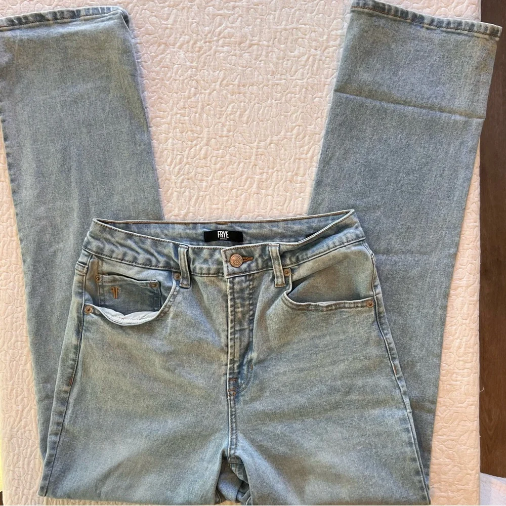 Frye Straight leg denim jeans - Picture 6 of 8